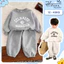 Bộ nỉ dài tay cho bé Hibena Kids, bộ thu đông chất nỉ 2 da mềm mịn, cao cấp bé mặc đi học đi chơi BT3