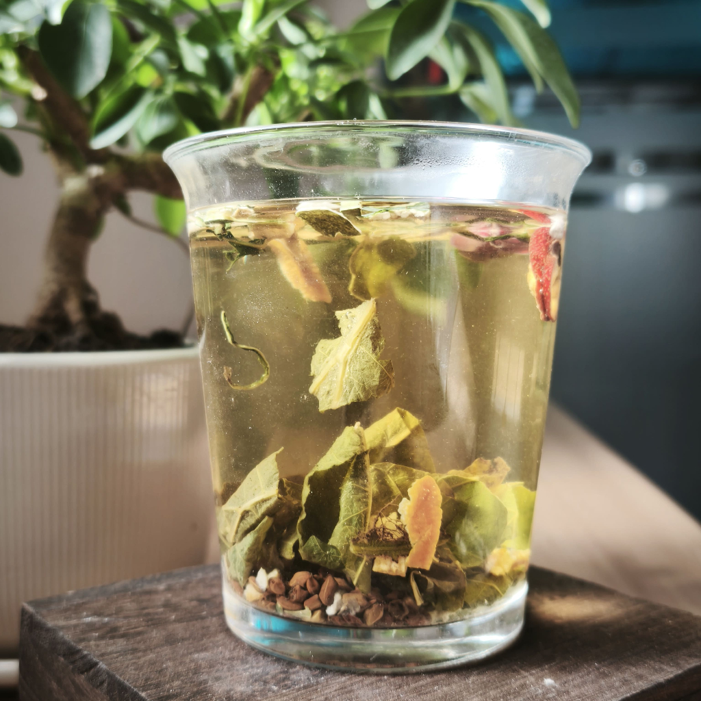 Trà thảo dược nguyên bản Calen Detox giảm cân giúp đào thải mỡ, giảm cân, đẹp da hộp lớn 30 gói