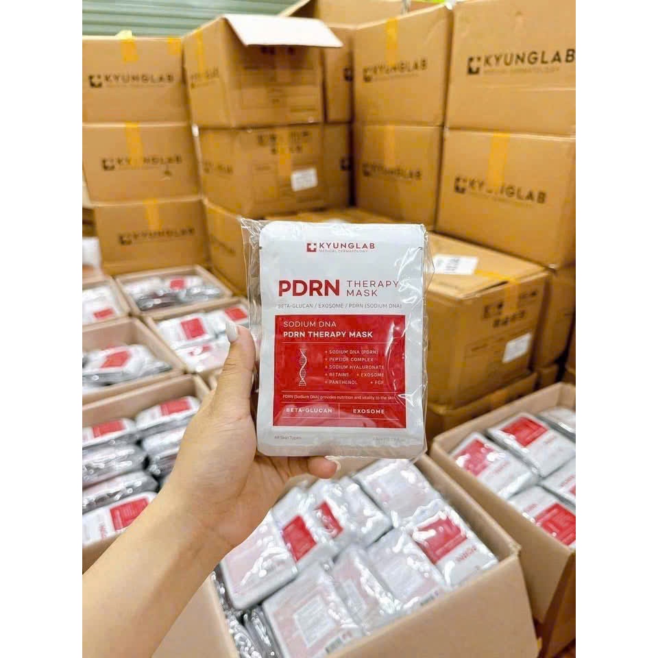 Combo 10 Miếng Mặt Nạ Giấy Dưỡng ẩm, Phục Hồi Da Kyung Lab PDRN Therapy/B5 EGF Mask 23ml 25ml