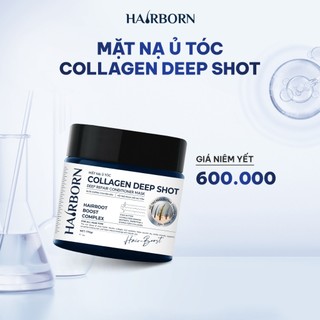 Combo Dầu Gội trọng lượng 450g và Ủ Tóc trọng lượng 170g thương hiệu HAIRBORN chăm sóc tóc và da đầu