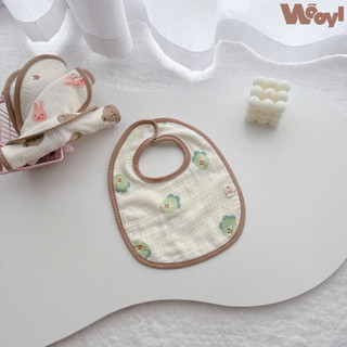 SÉT 5 YẾM XÔ MUSLIN 4 LỚP – HỌA TIẾT DỄ THƯƠNG, MỀM MỊN CHO BÉ YÊU