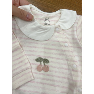 Body nhung little love cho bé 0-6m