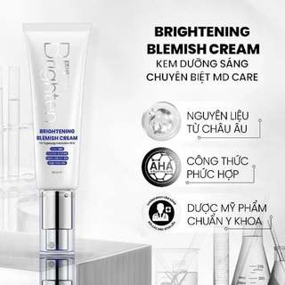 Kem Dưỡng MD CARE Brightening Blemish Cream Dưỡng Sáng Đều Màu Da Cấp Ẩm Chuyên Sâu 50ml Duduhouse