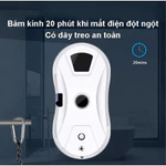 Robot Lau Kính Tự Động, Máy Lau Kính Thông Minh Phun Nước, Lực Hút Mạnh 5600Pa, Làm Sạch Mọi Bề Mặt, An Toàn Chống Rơi — ảnh 5