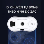 Robot Lau Kính Tự Động, Máy Lau Kính Thông Minh Phun Nước, Lực Hút Mạnh 5600Pa, Làm Sạch Mọi Bề Mặt, An Toàn Chống Rơi — ảnh 6