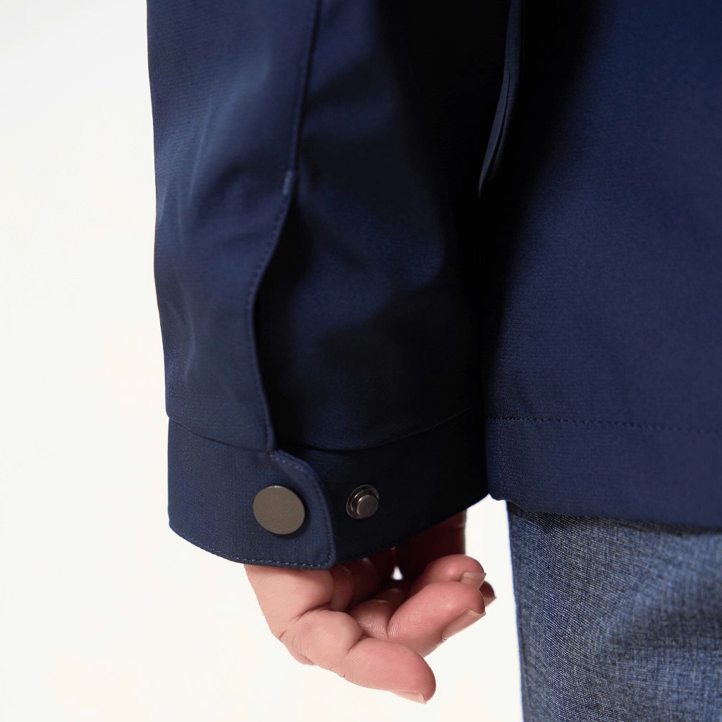 Áo Khoác Jacket Nam Trung Niên Vĩnh Tiến 2 Lớp Cổ Tàu Cao Cấp , Sang Trọng - 950 JC1