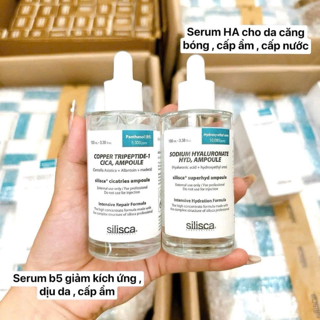 Tinh chất Silisca cấp nước, dưỡng ẩm HA/B5