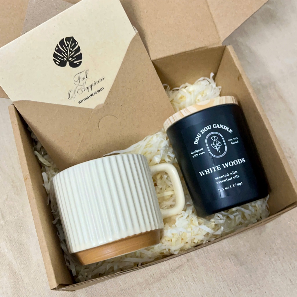 [Hỏa Tốc] Set quà tặng cốc sứ, nến thơm xuất dư siêu xịn sò dành tặng sinh nhật, quà tặng kỷ niệm bạn bè