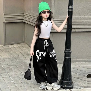 Quần Nỉ Bo Gấu Cho Bé Từ 18–46kg – Unisex, Dáng Rộng, Phong Cách Streetwear