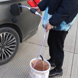 Bơm hút rượu, xăng dầu, chất lỏng bóp tay kèm dây 1m – Dụng cụ nhỏ gọn, dễ sử dụng, giá tốt