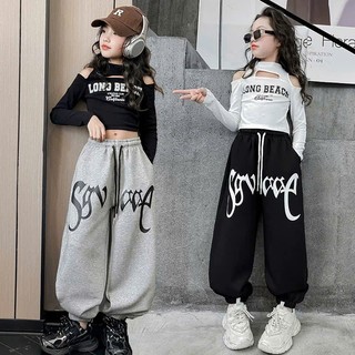 Quần Nỉ Bo Gấu Cho Bé Từ 18–46kg – Unisex, Dáng Rộng, Phong Cách Streetwear