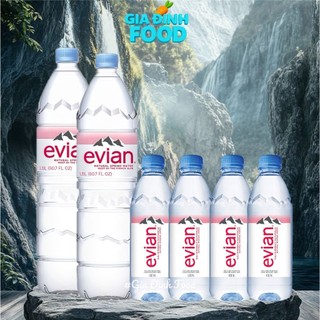 Nước khoáng thiên nhiên EVIAN 500ml - 1500ml