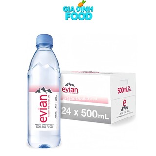 Nước khoáng thiên nhiên EVIAN 500ml - 1500ml