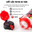 Bình nước cho bé zmbaby BN2N-TT 520ML chất liệu tritan an toàn 2 Nắp, ống hút + Nắp – Không Rò Nước