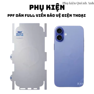 Ppf dán full viền điện thoại mặt lưng nhám dành cho ipphone