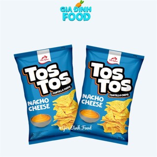 Snack Tortilla chips Tos Tos vị Phô mai/BBQ/Bắp nướng 145g