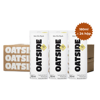 (Sỉ Thùng 24 Hộp) Sữa Yến Mạch OATSIDE Oat Milk Blend Mini 180ml