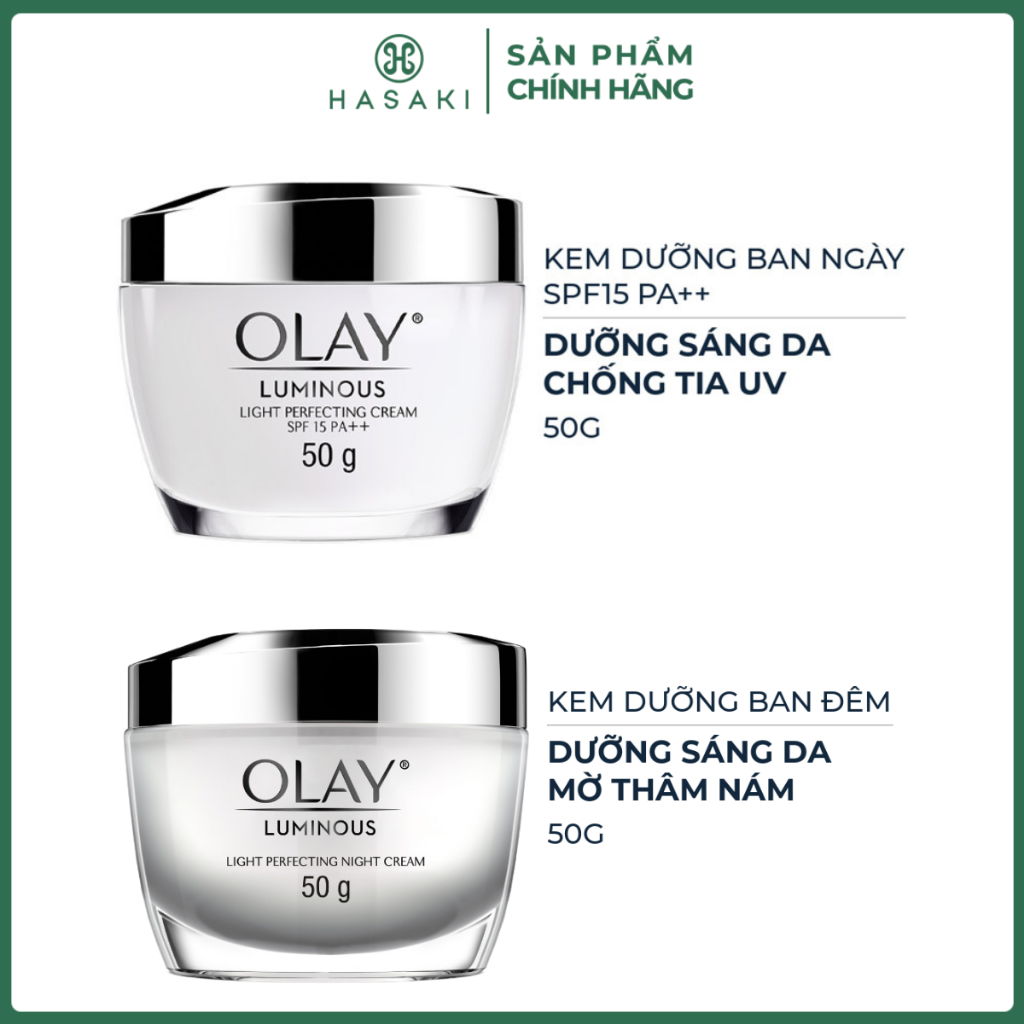 Kem Dưỡng Olay Luminous Sáng Da Mờ Thâm Nám Ban Đêm 50g