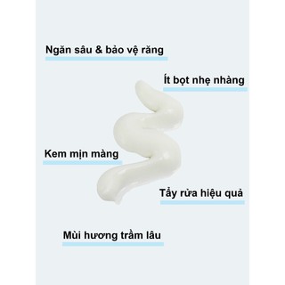Kem đánh răng Marvis Whitening 85ML - Kem đánh răng làm trắng,giảm mảng bám(Bàn chải đánh răng tặng kèm)