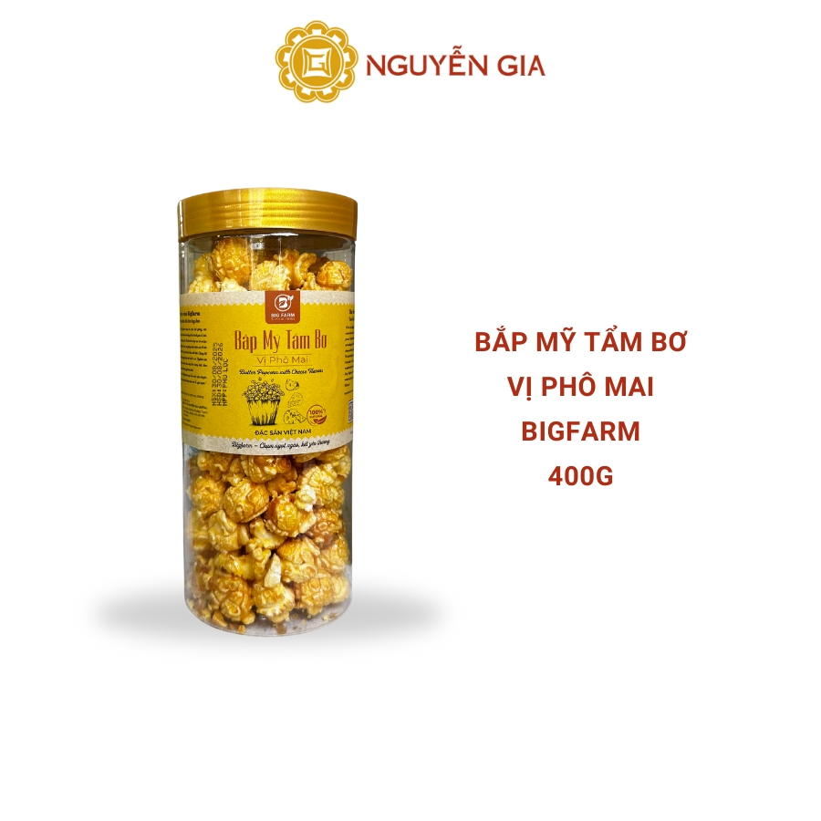 Bắp Mỹ Tẩm Bơ Vị Phô Mai Bigfarm 150g / 200g / 280g / 400g NGDAV033