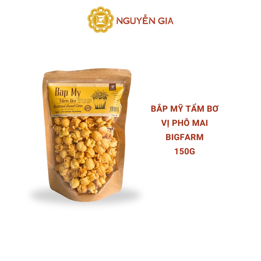 Bắp Mỹ Tẩm Bơ Vị Phô Mai Bigfarm 150g / 200g / 280g / 400g NGDAV033