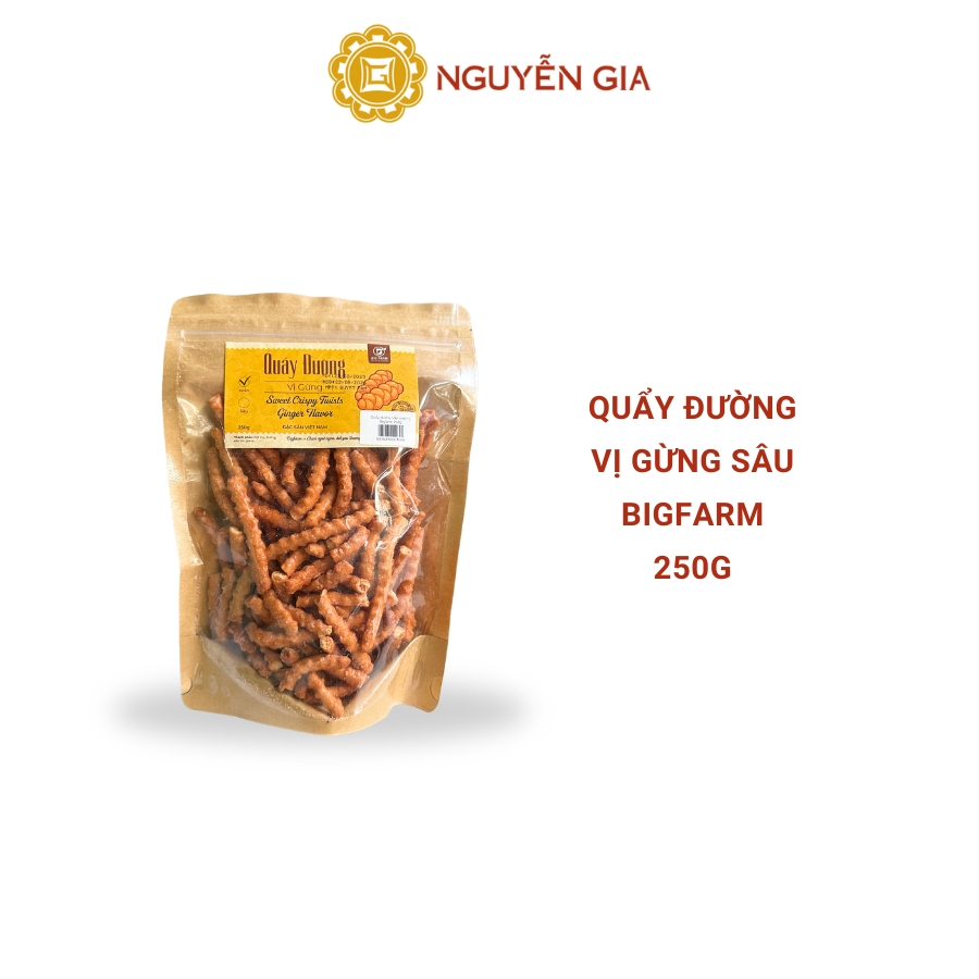 Quẩy Đường Vị Gừng Sâu Bigfarm 250g / 350g / 500g NGDAV038