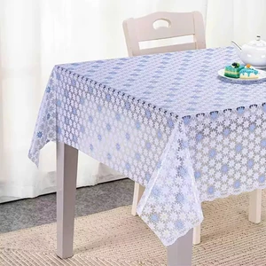 Khăn Trải Bàn Tiệc Khăn Trải Bàn Phòng Khách Bàn Gia Tiên Chất Liệu Nhựa PVC Cao Cấp