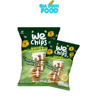 Snack Ngũ Cốc Nguyên Cám Vị Kem Chua Hành Tây/ Muối hồng Hymalaya/ Thịt nướng tỏi cay We Chips 28G/70G