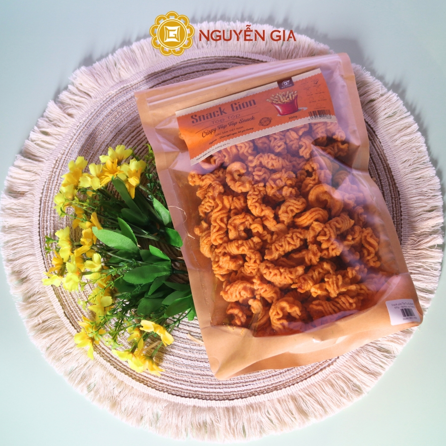 Snack Giòn Tóp Tóp Râu Mực Cay Bigfarm 200g / 400g NGDAV051