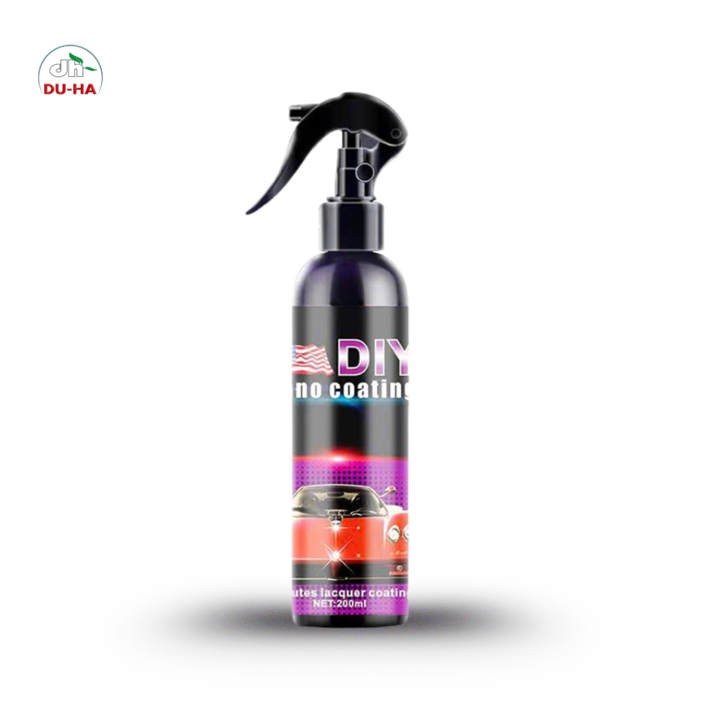 [Loại Tốt] Xịt Phủ Nano DYI 200ml bảo vệ kính và gương ô tô, chống mưa gió, không bị loáng nước