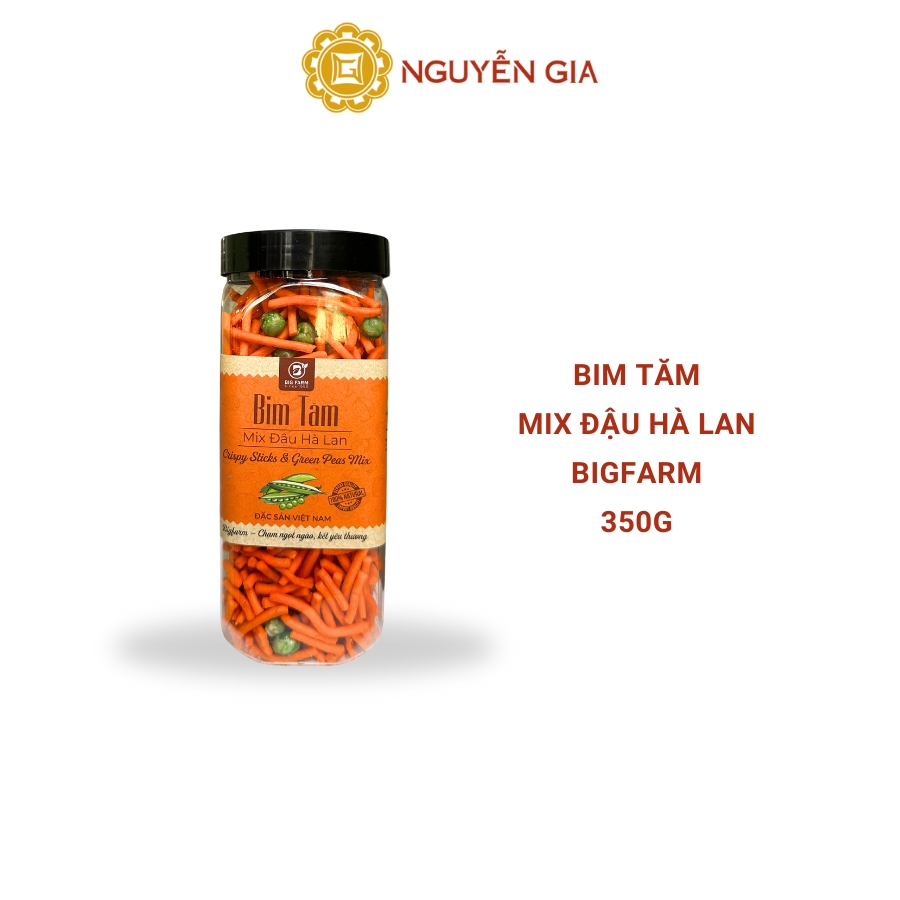 Bim Tăm Mix Đậu Hà Lan Bigfarm 200g / 350g NGDAV024