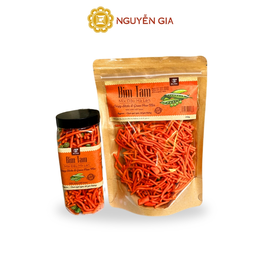 Bim Tăm Mix Đậu Hà Lan Bigfarm 200g / 350g NGDAV024