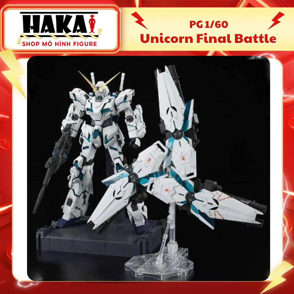Mô hình lắp ráp Gundam PG 1/60 RX-0 Unicorn Final Battle - Mô hình ...