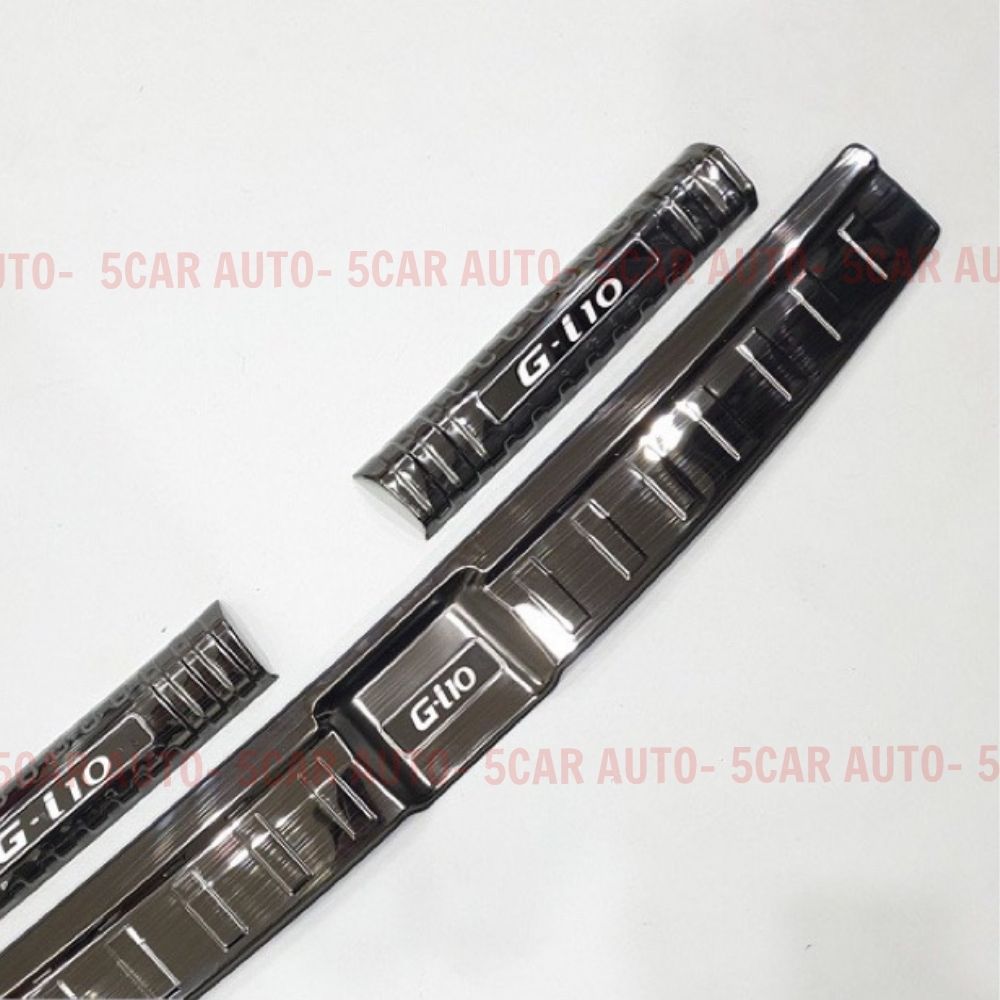 Ốp Chống Trầy Cốp Trong, Ngoài Xe Hyundai I10 Hatback 2021-2025 Vân TITAN Cao Cấp