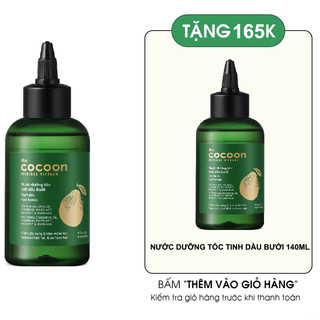 [MUA 1 TẶNG 1] Nước Dưỡng Tóc Cocoon Tinh Dầu Bưởi Pomelo Hair Tonic 140ml