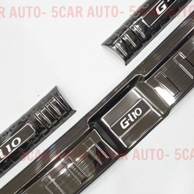 Ốp Chống Trầy Cốp Trong, Ngoài Xe Hyundai I10 Hatback 2021-2025 Vân TITAN Cao Cấp