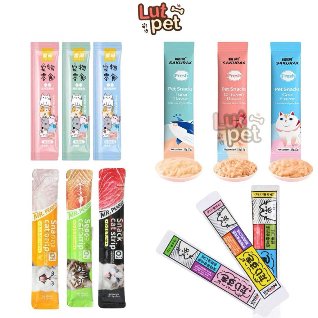 Súp thưởng cho mèo Ciao Wang, soup, pate cho chó mèo, thú cưng (15gr) - lutpet