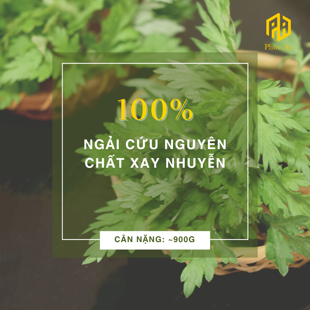[CHÍNH HÃNG] Lõi ngải cứu chính hãng Phúc An, ruột thảm ngải cứu an toàn từ thiên nhiên