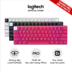 Bàn phím Gaming Không dây Logitech G PRO X 60 LIGHTSPEED 60% RGB SwitchGX Tactile — ảnh 2