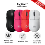 Chuột gaming không dây Logitech G Pro X Superlight - Siêu nhẹ, 5 nút lập trình, pin lâu — ảnh 2