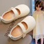 Giày Búp Bê Da Đế Mềm Siêu Nhẹ Quai Dán, Giày Tập Đi Cho Bé, Giày Da Mùa Thu Đông Phiên Bản Mới TH Kids