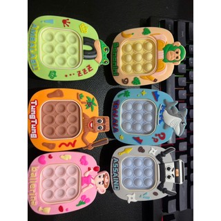 Móc KHOÁ Pop It Điện Tử đồ chơi thế hệ mới có đèn,game giải trí cho bé,toys giảm stress Đồ chơi Toy