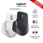 Chuột không dây Bluetooth Logitech MX Master 3s – Yên tĩnh, 8K DPI, Cuộn siêu nhanh, sạc USB-C — ảnh 2
