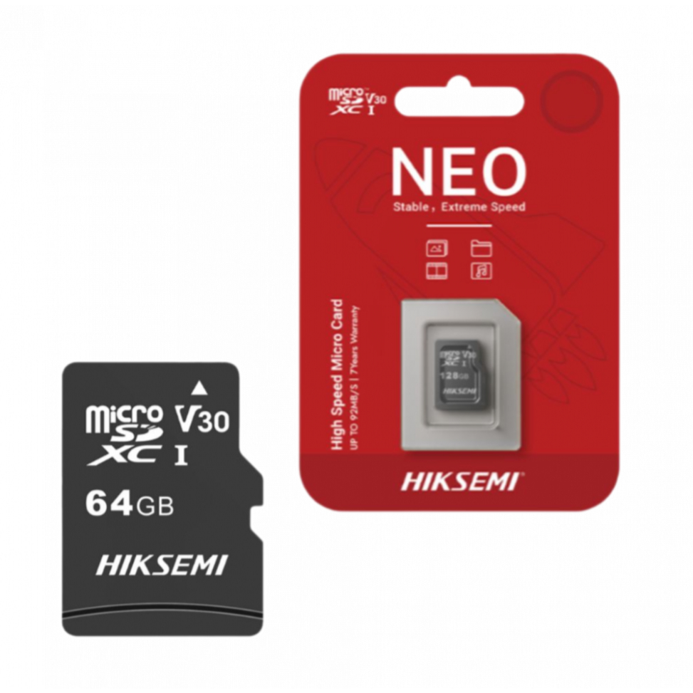 THẺ NHỚ MICROSD HIKSEMI HS-TF-C1 NEO 32GB/64GB/128GB/256GB - BH 7 NĂM | BigBuy360 - bigbuy360.vn