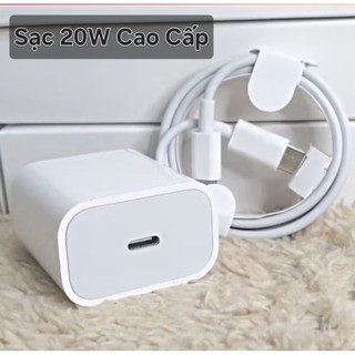Cáp sạc 20w dây bọc bù siêu bền, sạc đủ dòng