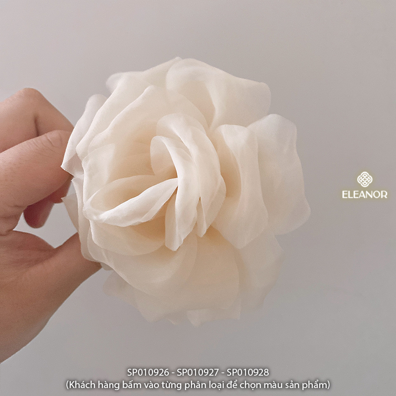 Kẹp tóc nữ càng cua Eleanor Accessories thiết kế hình hoa lớn phụ kiện tóc kẹp tóc 10926