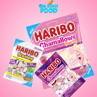 Kẹo Marshmallow Dẻo Xốp Haribo Party - Pink & White 80g/150g