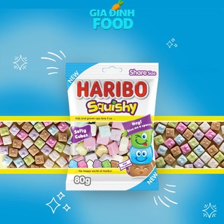 Kẹo Marshmallow Dẻo Xốp Haribo Party - Pink & White 80g/150g