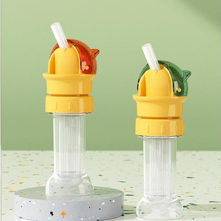 Nắp Gắn Ống Hút Cho Bé, Silicone Mềm, Chống Tràn Chống Sặc, Gắn Chai Nước  An Toàn Không BPA