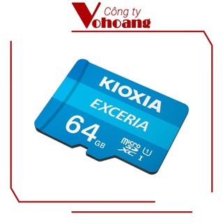 Thẻ nhớ 64GB chính hãng Kioxia (Toshiba) Exeria tốc độ cao U1
